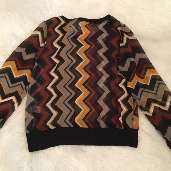 Missoni for Target | Zig Zag Long Sleeve Blouse - Picture 5 of 8